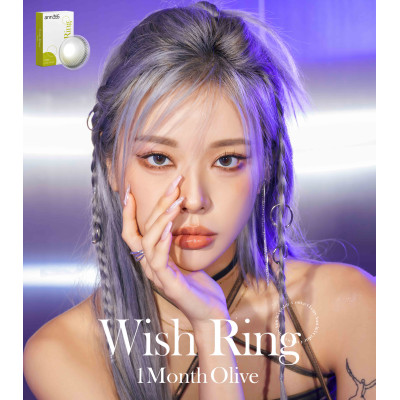 Ann365 1Month – Wish Ring Olive 祈願지環•翠 月拋 2片裝